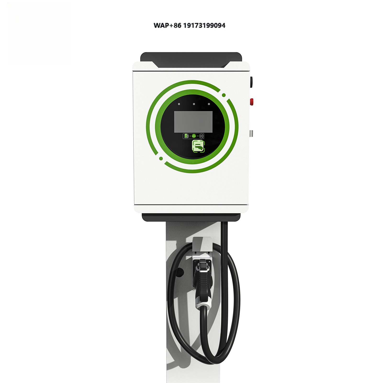 Ev Charger - 20KW/30KW/40KW DC Schnell-EV-Ladegerät Wallbox mit 5M