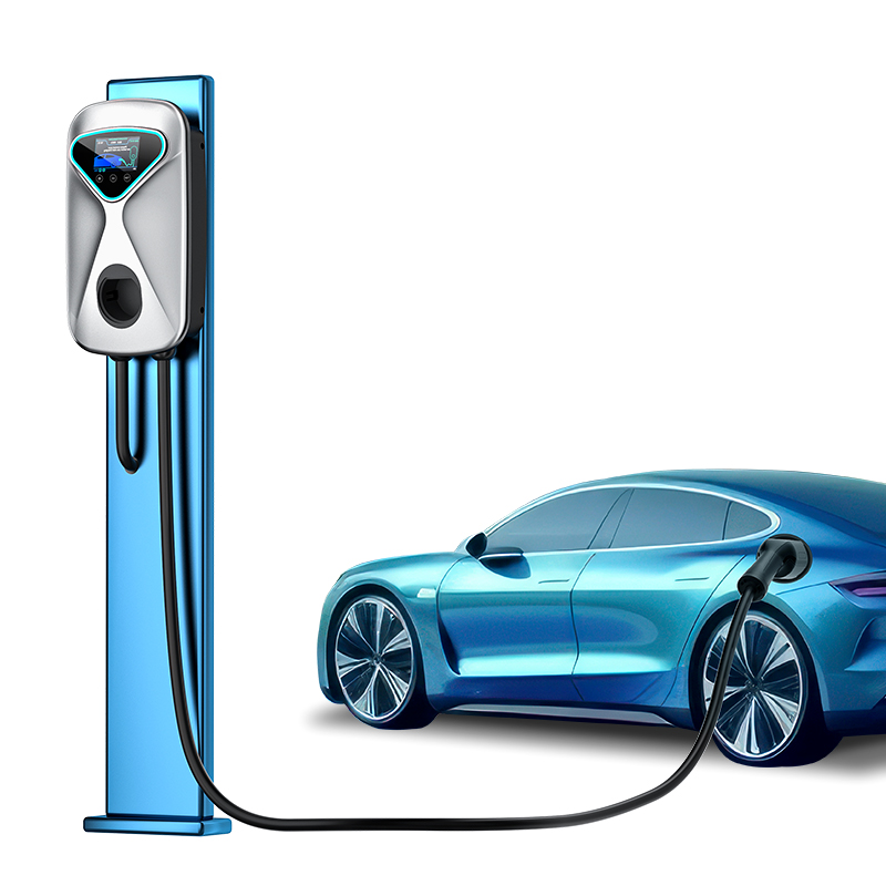 Ev Charging Pile - Neue tragbare 7/11/22kW Schnell-Ladestation mit Bildschirmsteuerung