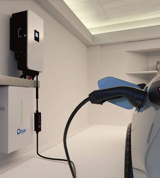 Wallbox Ev - Deye Smart Wall Box AC-Ladegerät SUN-EVSE22K01-EU-AC