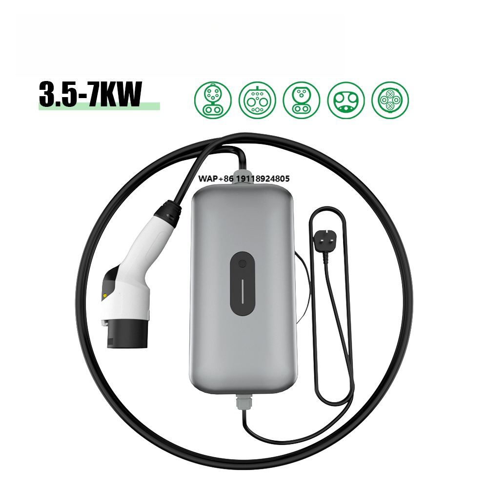Ev Charger - Electway Neues 3,5kW 7kW DC Tragbares