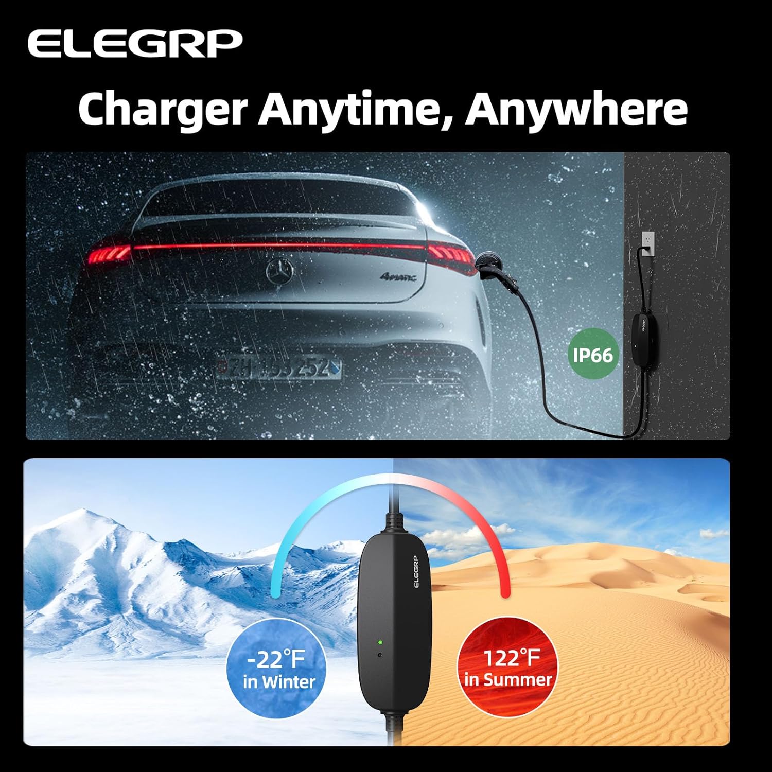 ELEGRP J1772 AC Schnell-Ladest – Type 2 Charger Bewertung und Preis