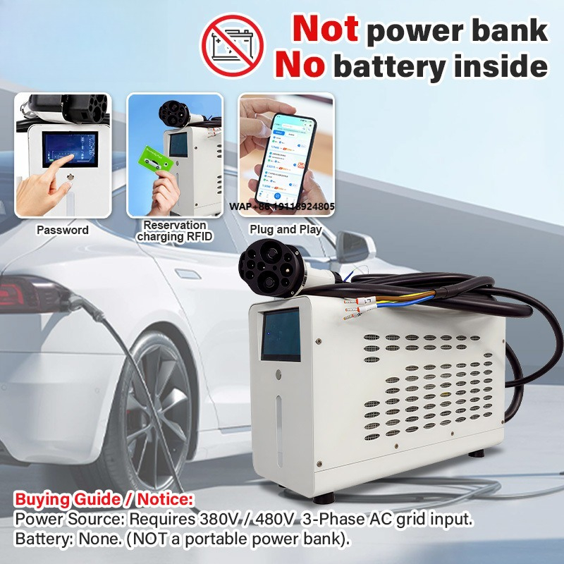 Herstellergroßhandel 480V 3-Ph – Ev Charger Bewertung und Preis