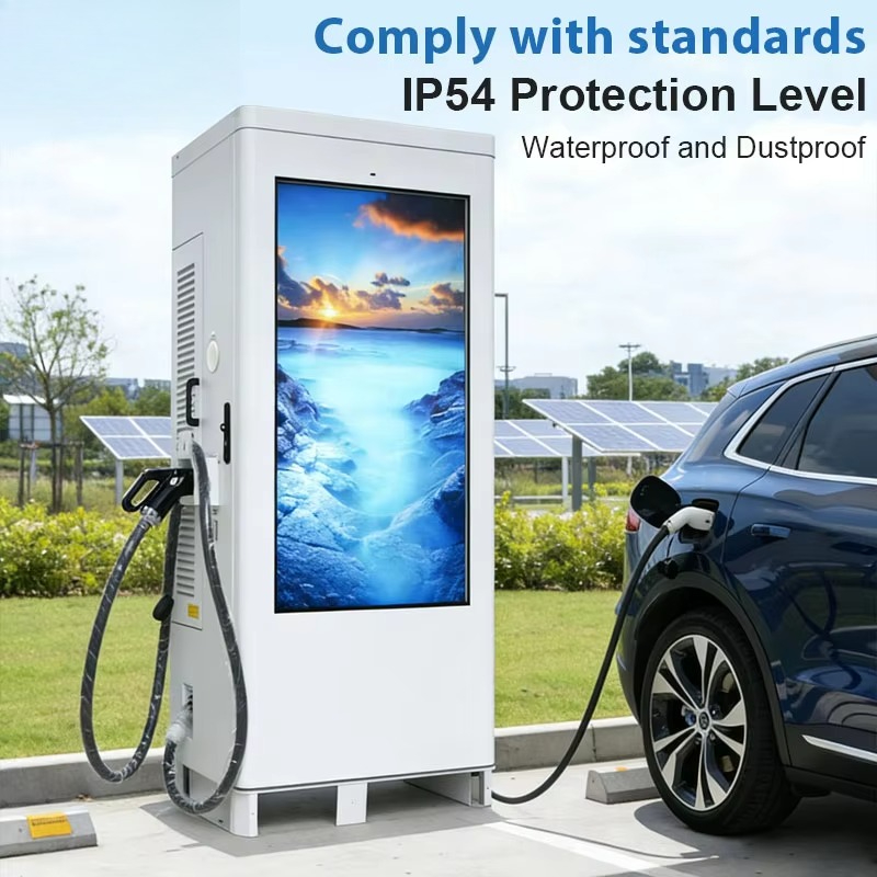Bodenmontierte Duale 60kW DC-S – Fast Ev Charger Bewertung und Preis