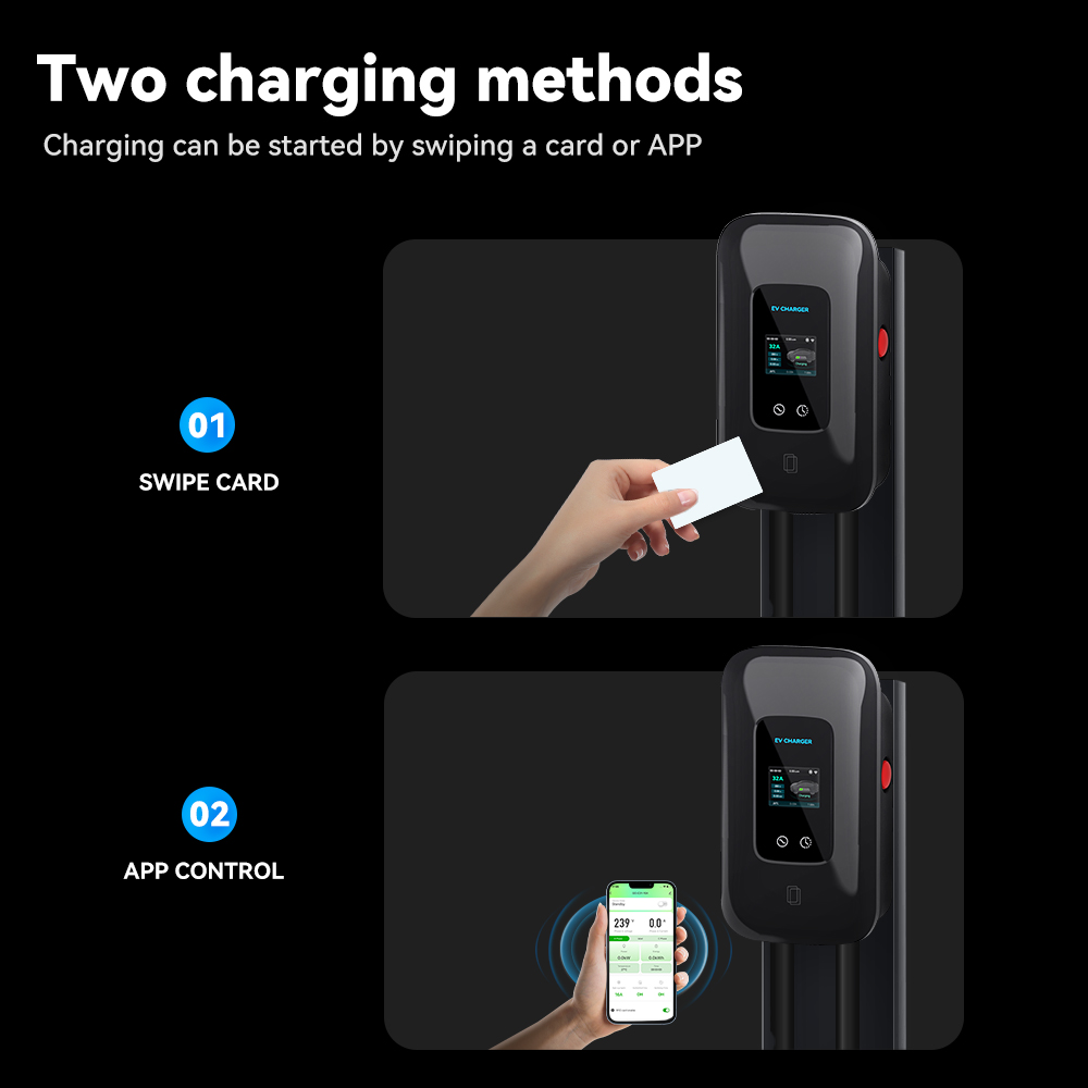 EV-Ladegerät 220V 7KW 32A 1-Ph – Ev Charger Bewertung und Preis